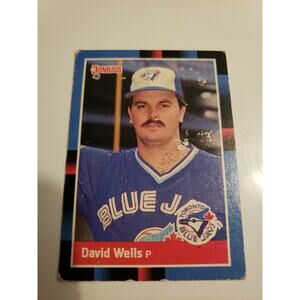 David Wells 1988 Donruss #640 - Rookie - Toronto Blue Jays - MLB